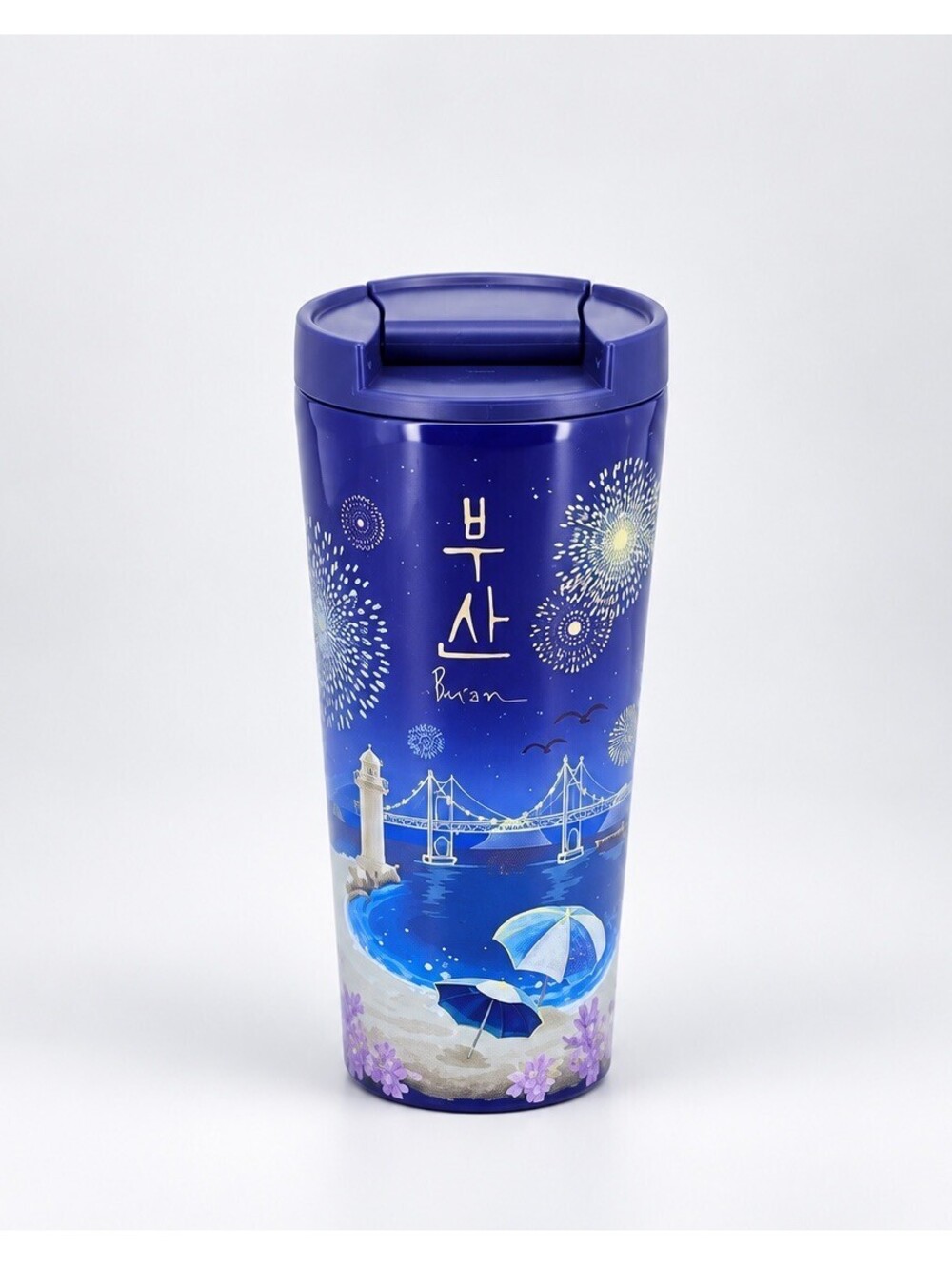 2019 Starbucks Korea Busan City Tour Tumbler 12oz 355ml NEW w/ Insert